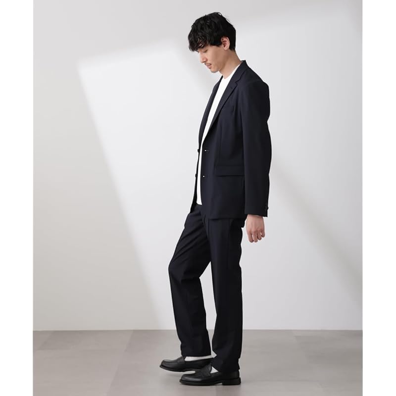 [Nano Universe] N JACKET BASIC” тропическая эластичная куртка мужская L 121 D. ВМС 668-5117202