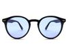 КЛАССИЧЕСКИЕ КРУГЛЫЕ СОЛНЦЕЗАЩИТНЫЕ ОЧКИ Круглые Бостон ЧЕРНЫЙ СВЕТЛО-ГОЛУБОЙ (Классические солнцезащитные очки) ×