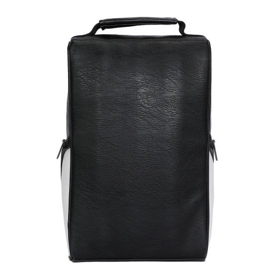 Сумка для обуви для гольфа с застежкой-молнией, большая вместимость, водонепроницаемая, износостойкая, спортивная сумка с ремешком и боковым карманом для аксессуаров