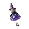 Festival Cloth Halloweens Hanging Ornament With Witch Black Cats Pumpkin Phantoms Design For Indoor Outdoor Home Decoration