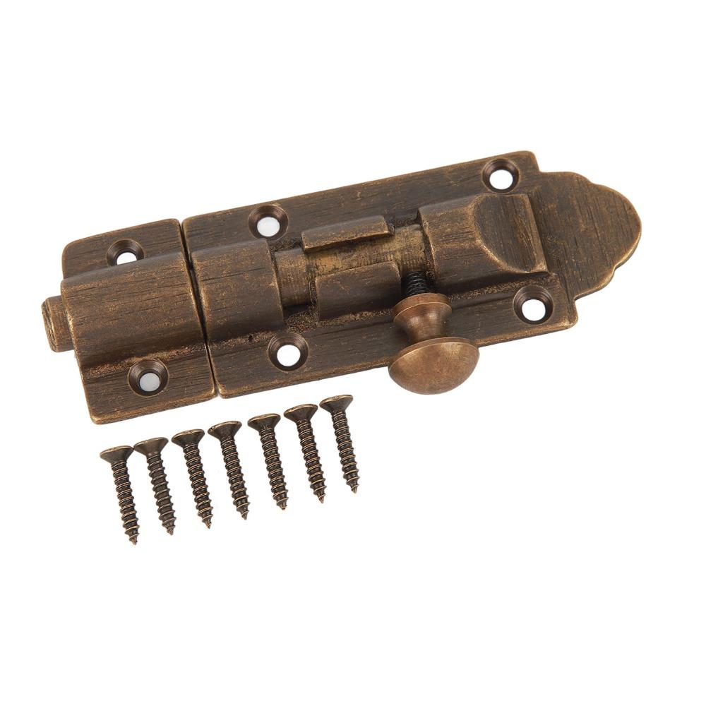 High Hardness Barrel Bolt Latch Security Slide Latch Lock Vintage Sliding Door Latch Gates