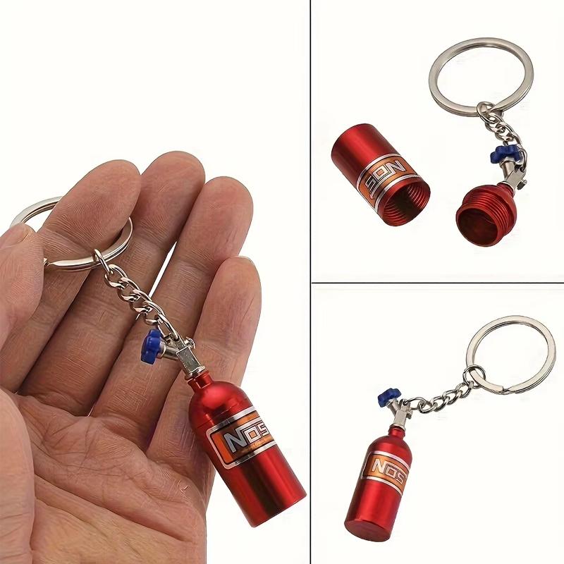 Ajrc Симуляционный Альпинистский Автомобиль Универсальные Декоративные Детали Nos Металлическая Симуляция Баллон с Азотом с Фиксированной Цепью