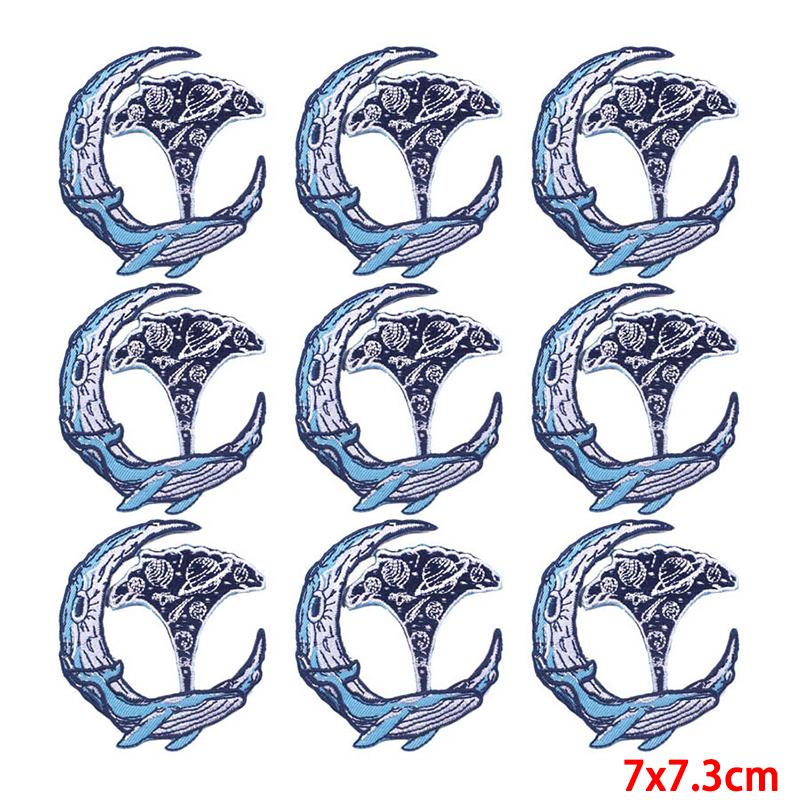 10 шт./лот, оптовая продажа, вышивка, железные нашивки для одежды, нашивки для одежды, куртки, декор, аппликация, принадлежности для шитья