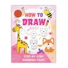 Step-by-Step Drawing Book Lovely Educational Early Learning Food Animal-Themed Coloring Book Easy to Draw