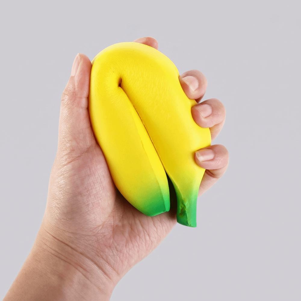Soft Soft Squishy Banana Slow Rising Banana Squeeze Toy Simulator Slow-rebound Banana Toy Gifts