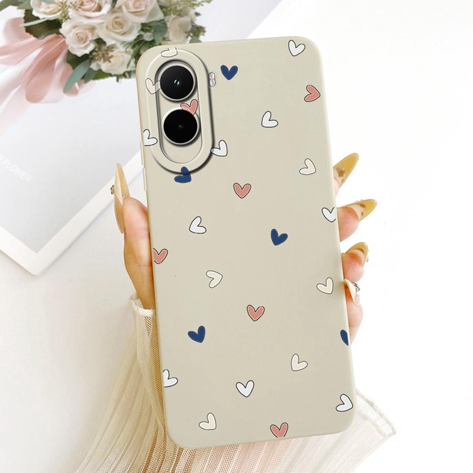 Чехол для Xiaomi Poco M7 Plus PocoM7 4G Красивая Девушка Подсолнух Расписной Чехол для Телефона Для Xiaomi Poco M7 Pro PocoM7 Plus 5G Мягкие Fundas