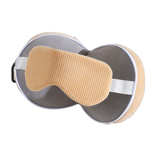 Дорожная подушка для шеи с маской для глаз 2-в-1 Портативная подушка для поддержки шеи На молнии Складная подушка