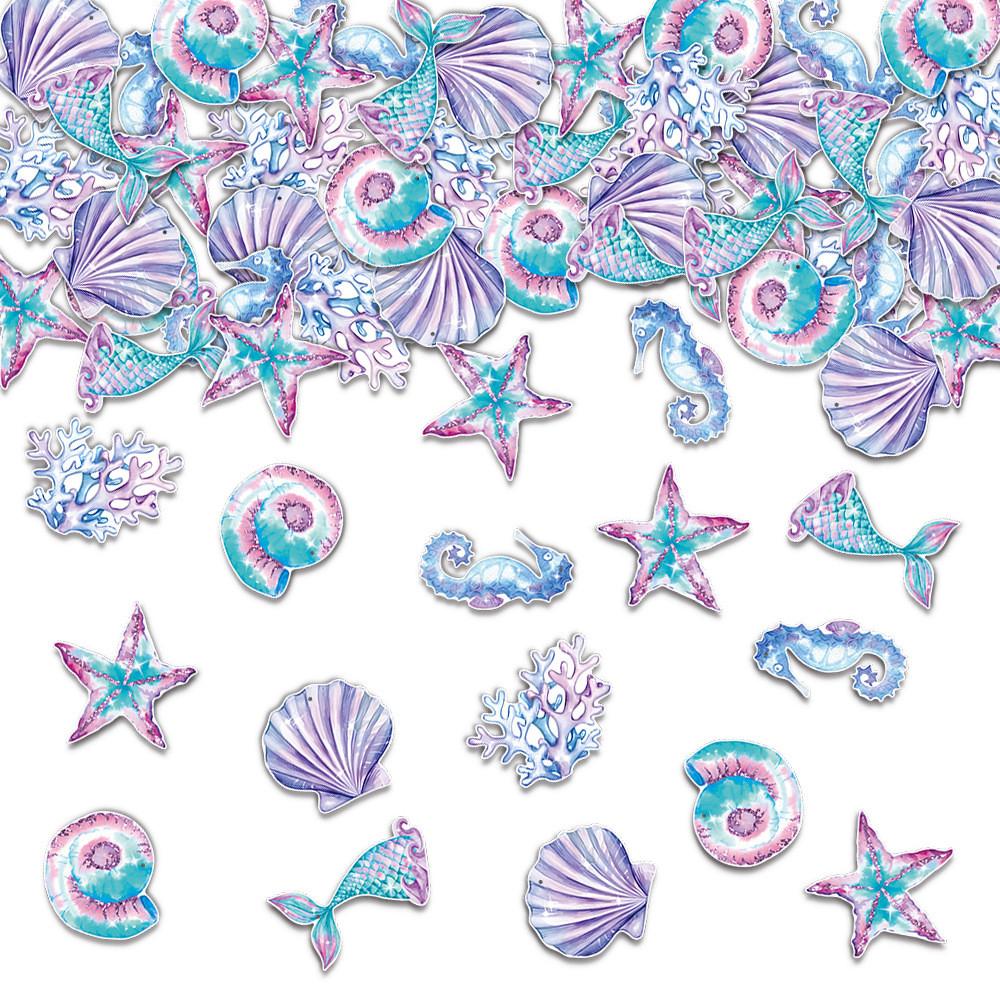 Mermaid Starfish Coral Birthday Party Decor Confetti With Paper Material For Baby Shower Celebrations