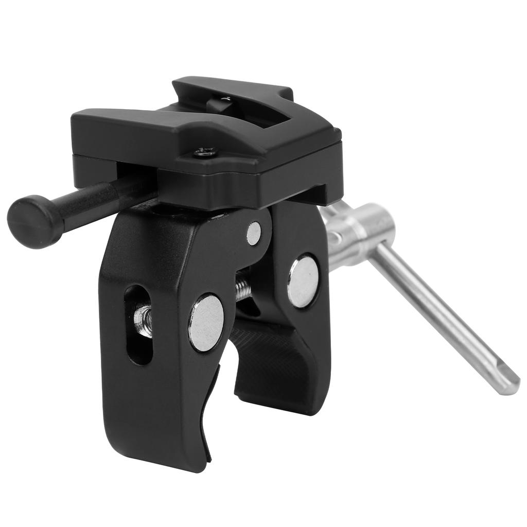 Camera V Mount Battery Clamp Adapter Plate for Mounting to Lighting Stand Desktop