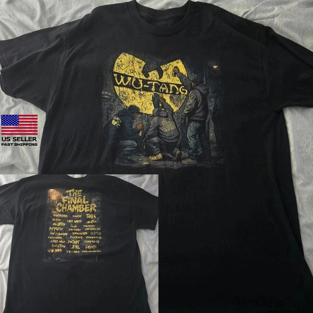 Новая одежда Wu Tang Clan Футболка с принтом The Final Chamber Tour Все размеры Унисекс футболка