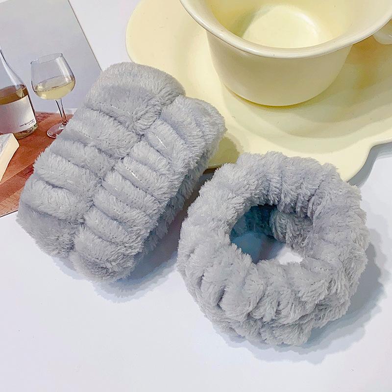 Повязка на запястье из микрофибры Полотенце-повязка на запястье Браслет Резинки для мытья лица Впитывающая повязка на запястье для женщин Повязка на голову Качество