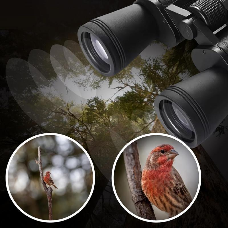 Бинокль телескоп ночного видения широкоугольный антибликовый противотуманный объектив для наружного наблюдения за птицами, концертов, спортивных мероприятий