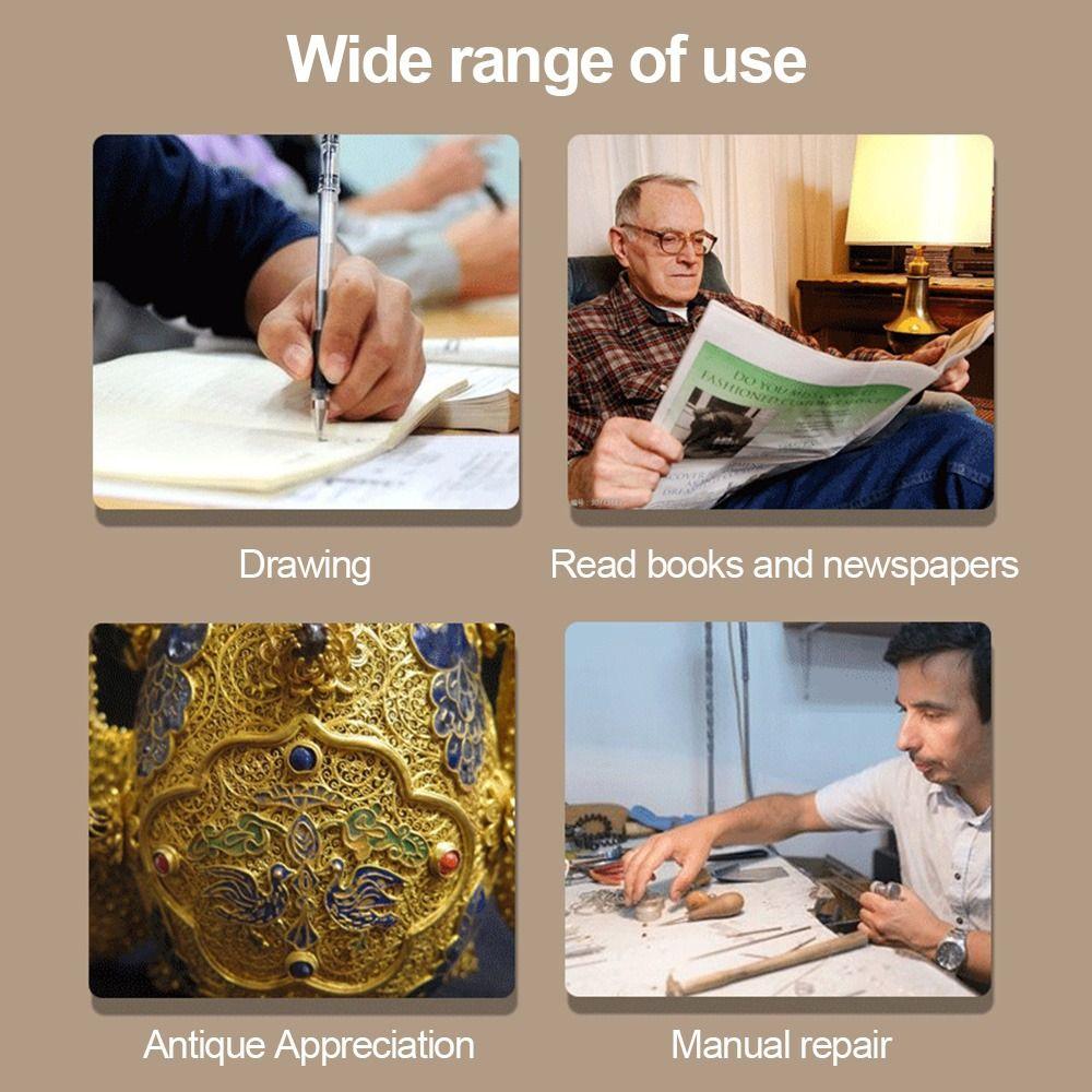 Высокое качество 10X 30X HD увеличительное стекло линзы для чтения ювелирных изделий лупы ручной микроскоп