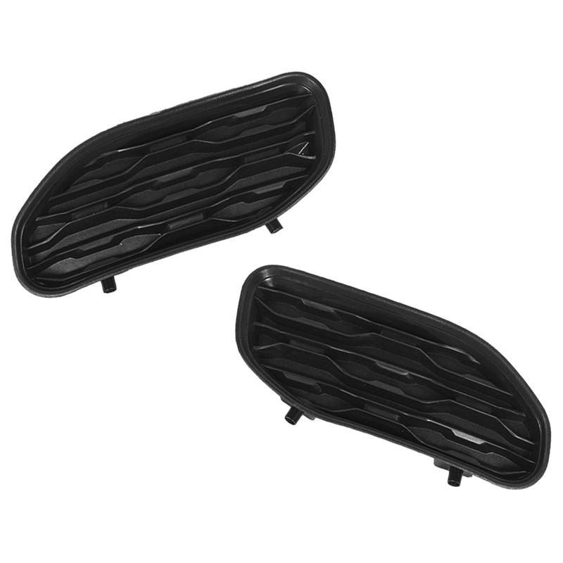 2pcs Car Front Bumper Fog Light Cover Grille Bezel for RAM 1500 68414296AA
