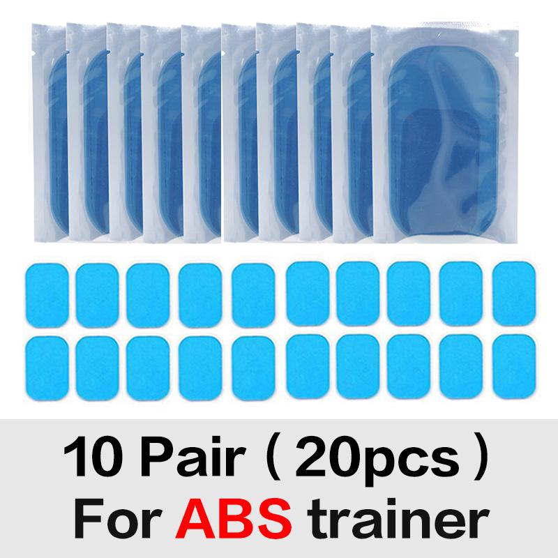 Гелевые подушечки для EMS, тренажер для бедер и живота, ABS, стимулятор мышц, сменный массажер, гель-патч