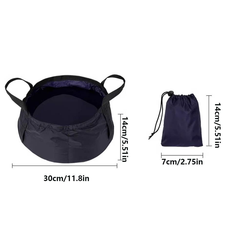 Waterproof Portable Wash Basin Collapsible Foldable Washbasin Basket Folding Water Basin Fishing