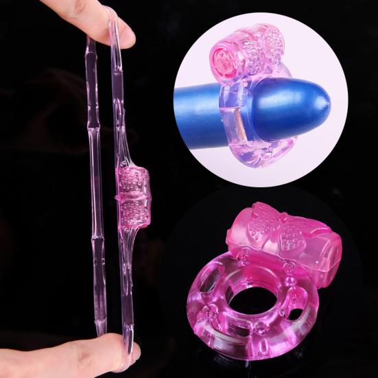 Гибкий вибратор, пенис, кольцо для задержки члена, стимулятор точки G, секс-игрушка для пары взрослых