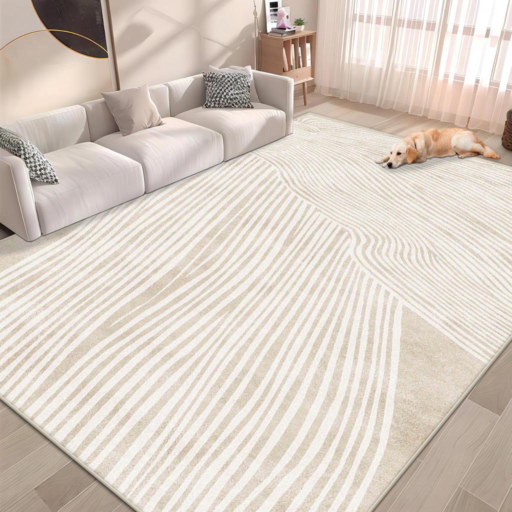 Modern Minimalist Living Room Decoration Plush Carpet Soft Rugs for Bedroom Lounge Rug Non-slip Fluffy Mat Large Area Carpets