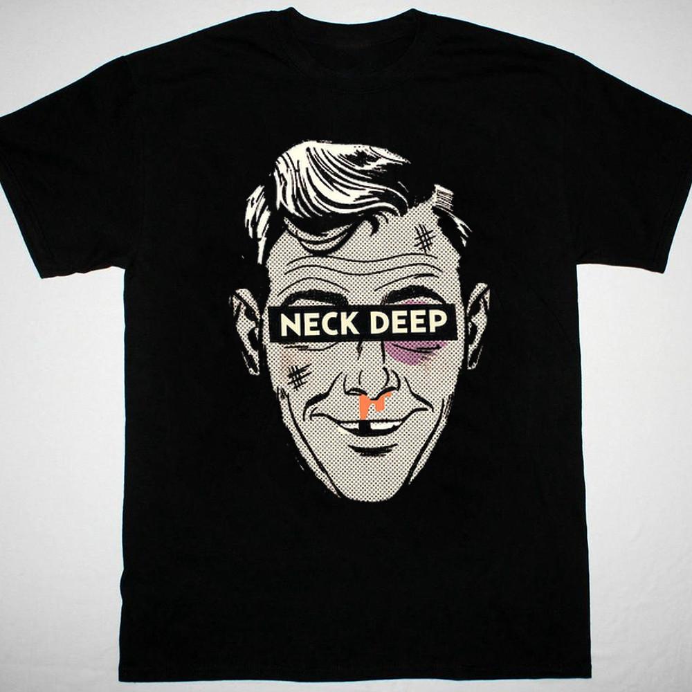 Neck Deep band black T-shirt All sizes 1F2856
