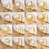Korean Light Luxury Pearl Ring for Women – High-End Adjustable Index Finger Jewelry, Customizable Setting.