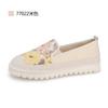 Taiheyuan Spring and Autumn New Women's Soft, Comfortable, Non slip, Lightweight sequin Vacation Style One Step Thick Bottom Fisherman's Shoes