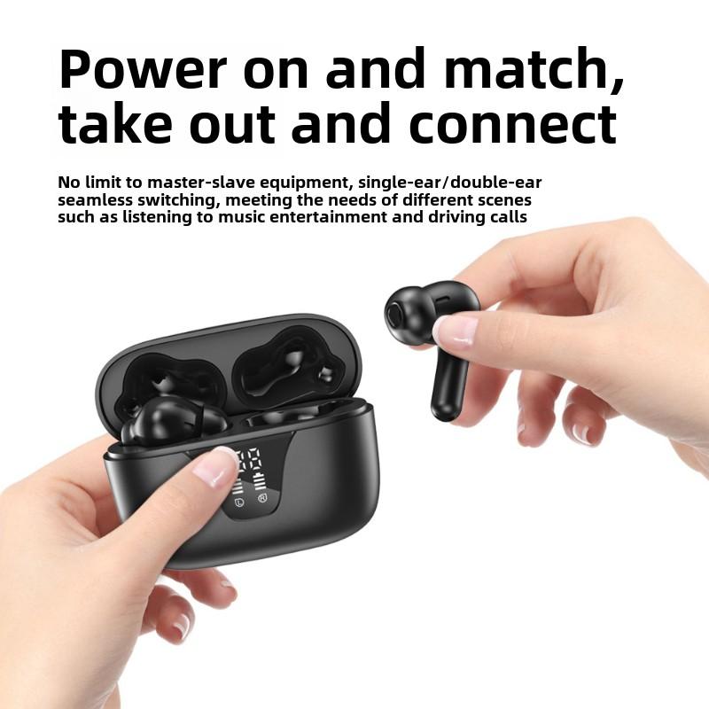 Трансграничные шумоподавляющие наушники Bluetooth с активным шумоподавлением, высокое качество звука, беспроводные внутриканальные наушники TWS Touch с длительным сроком службы