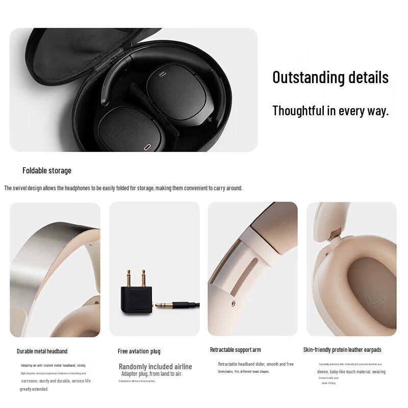 EDIFIER W860NB Pro Active Noise Cancelling Bluetooth Headphones