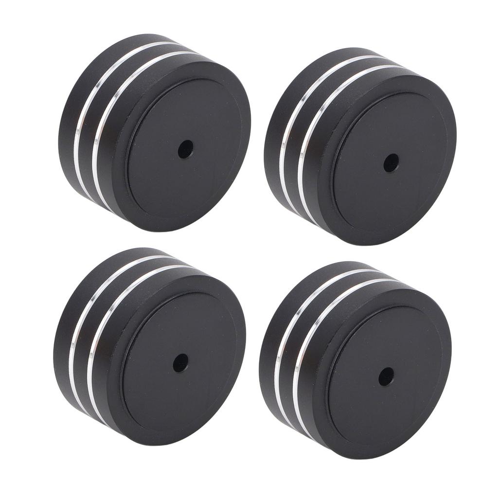 4 шт. Вибропоглощающие ножки для аппаратуры из алюминиевого сплава, противоскользящие, изоляционные ножки для оборудования