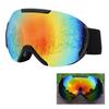 Двухслойные противотуманные лыжные очки для мужчин и женщин, большие сферические зеркальные очки для катания на лыжах, сноуборд, снегоход, зимние виды спорта, снег