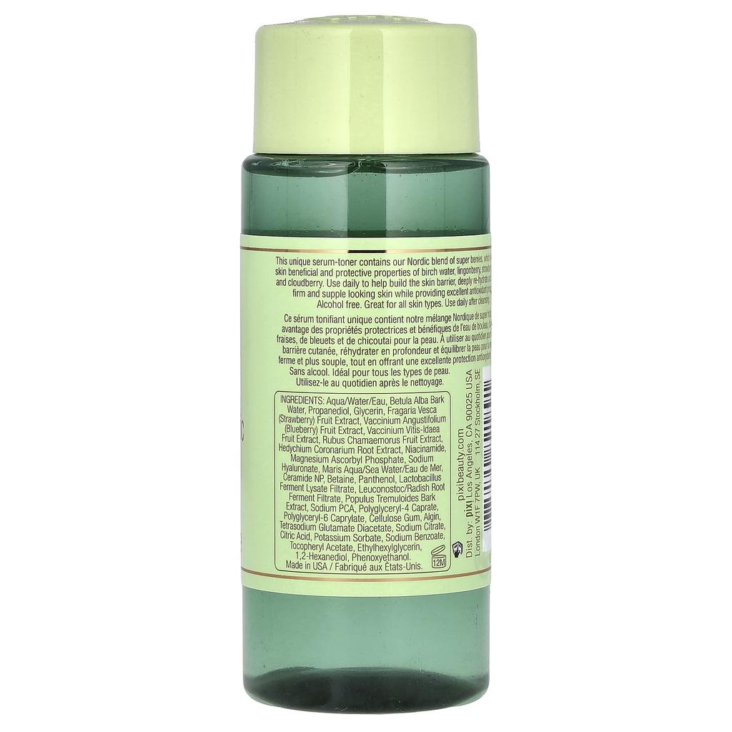 Pixi Beauty Skintreats, Antioxidant Tonic, Preservative Serum Toner, Blueberry and Birch Water, 3.4 Fl Oz (100 Ml)