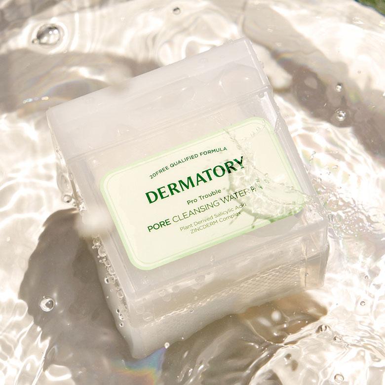 DERMATORY Pro Trouble Pore Cleansing Water Pad Специальный набор 100 листов
