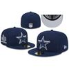 Кепка-snapback Dallas Cowboys Salute to Service, Черный камуфляж, Регулируемый, С прямым козырьком, Бейсболка команды NFL для фанатов