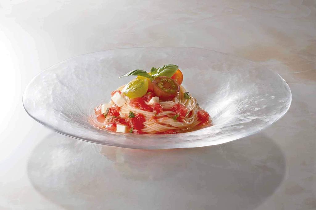 Toyo Sasaki Glass Orbit Bowl Made In Large Round Glass 46163 270, Japan, Plate, Dish, Tableware,