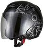 Bike Parts Center Bike Helmet Jet Graphic Black M 721102 57cm~58cm