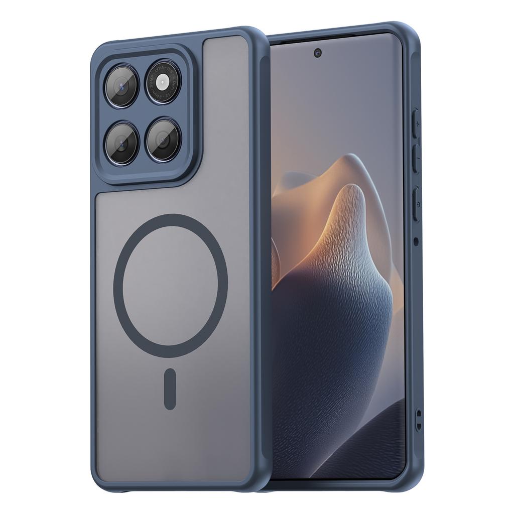 Чехол для Motorola Moto Edge 60 Fusion Чехол Magsafe Для Moto Edge 60s Pro Матовый Прозрачный Магнитный Беспроводная Зарядка Ударопрочный Funda