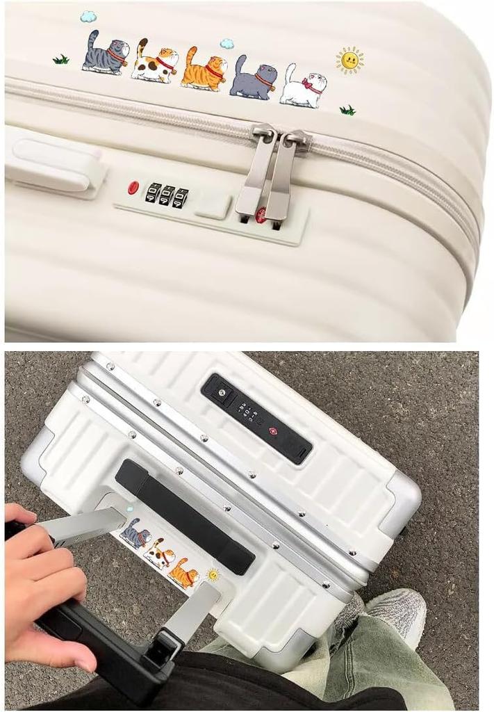 GOODCHI Cute Cat Sticker, Waterproof, Car, Motorcycle, PC, Suitcase, Sign, Refrigerator, Wallpaper, Decoration, Hide