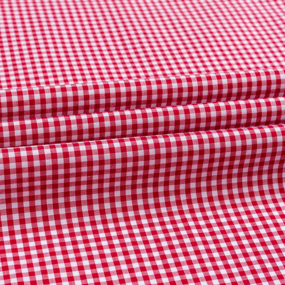 Мужские рубашки стандартной посадки с длинными рукавами в микро клетку, тонкая мягкая повседневная универсальная рубашка в клетку из 100% хлопка белого/красного цвета с накладными карманами