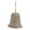 Hill Interiors The Noel Collection Wicker Bell Christmas Decoration