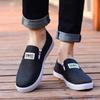 Autumn Men's Cloth Shoes Casual Comfortable Loafers Man Breathable Canvas Flats Walking Non Slip Sneakers Moccasins Zapatos