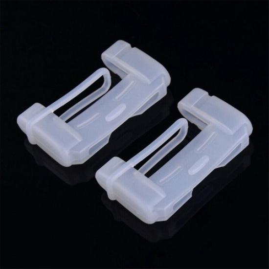 2X Car Accessories Seat Belt Buckle Clip Silicone Anti-Scratch Cover Safety