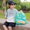 Adorable Children's Backpack For Boys And Girls Lightweight Pvc Airplane Design Perfect For Preschool And Kindergarten