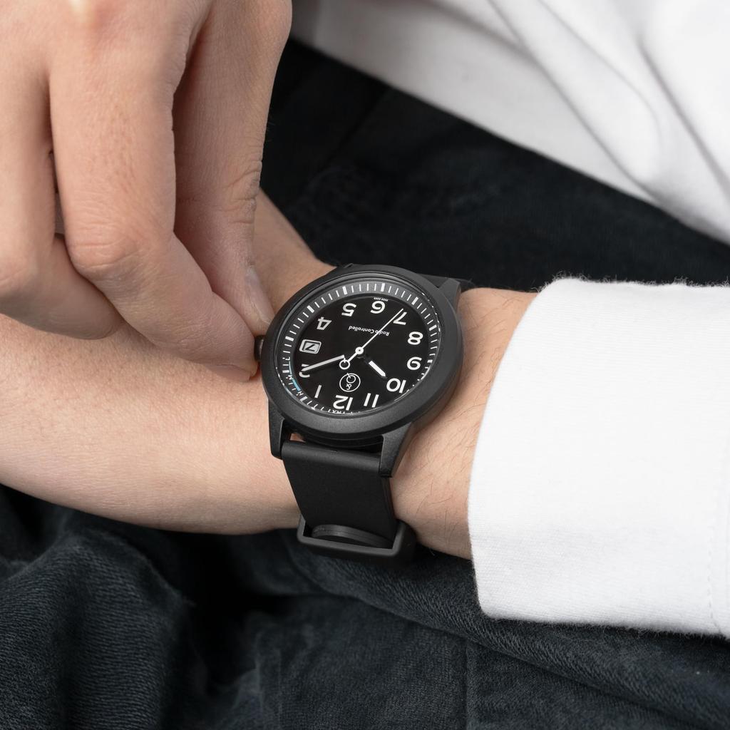 Часы Citizen Smile Solar Черные Q&Q D08A-001VK