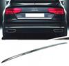 A8 4H 2009- Chrome Trunk Trim - Tailgate Accent - Premium Car Rear Detail - Shine Trunk Enhancer