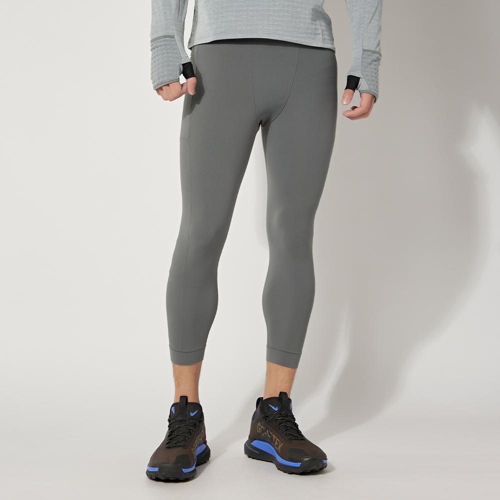 Nike Йога Infinalon 3/4 эластичные колготки мужские нижние части железно-серые CT1831-068