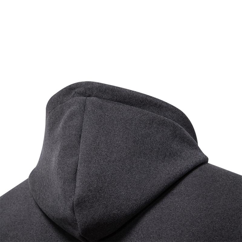 Callaway 2025 Autumn and Winter Embroidery New Men's Hooded Sweatshirt with Plush Insulation, High-quality Color Blocked Men's Top