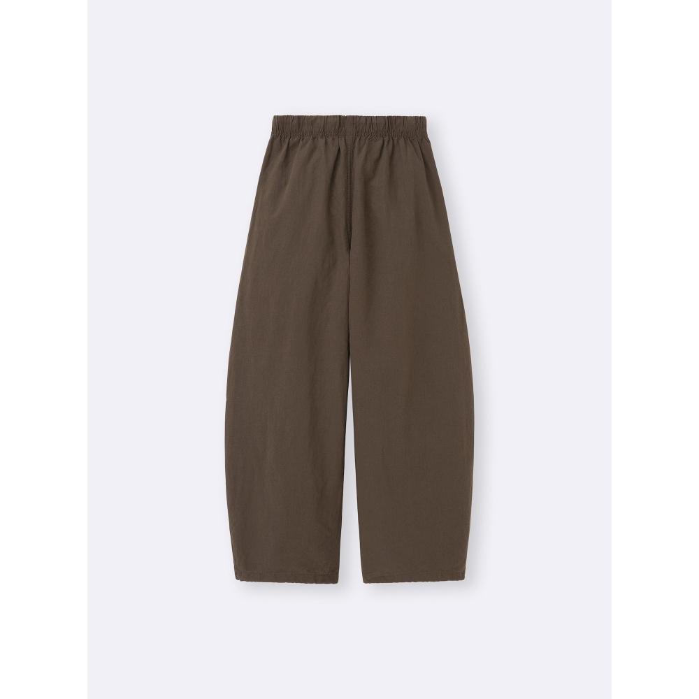 GU by Uniqlo Широкие брюки из смесового льна+ec