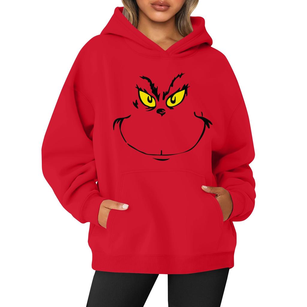 Женская толстовка с капюшоном и круглым вырезом, длинными рукавами и цветочным принтом