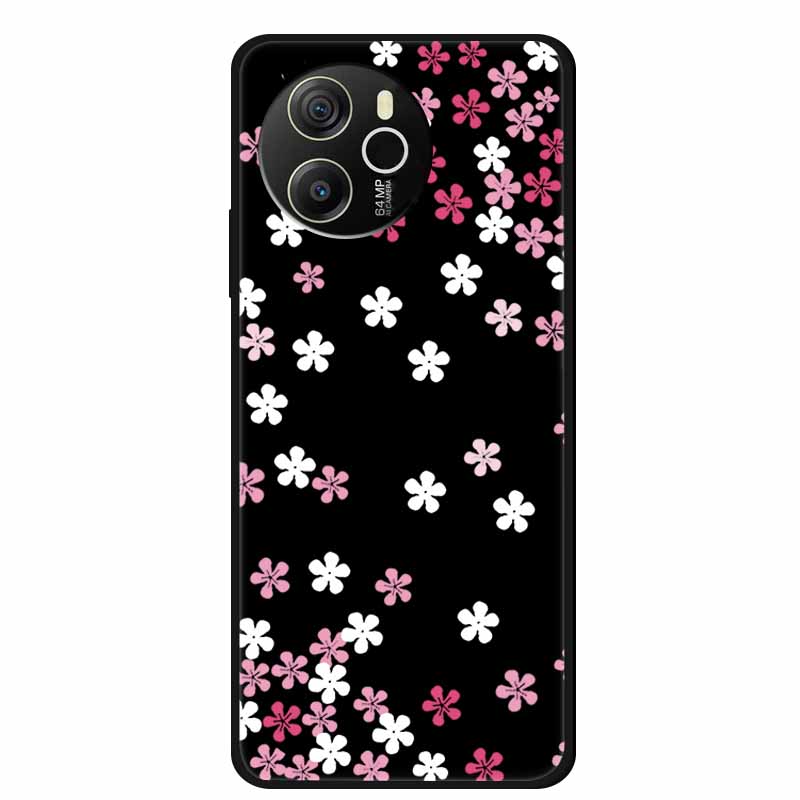 Coque For Blackview Shark 8 Case Cute Cartoon Black Silicone Soft Phone Cases For Blackview Shark 8 Back Cover Case Shark8 Funda
