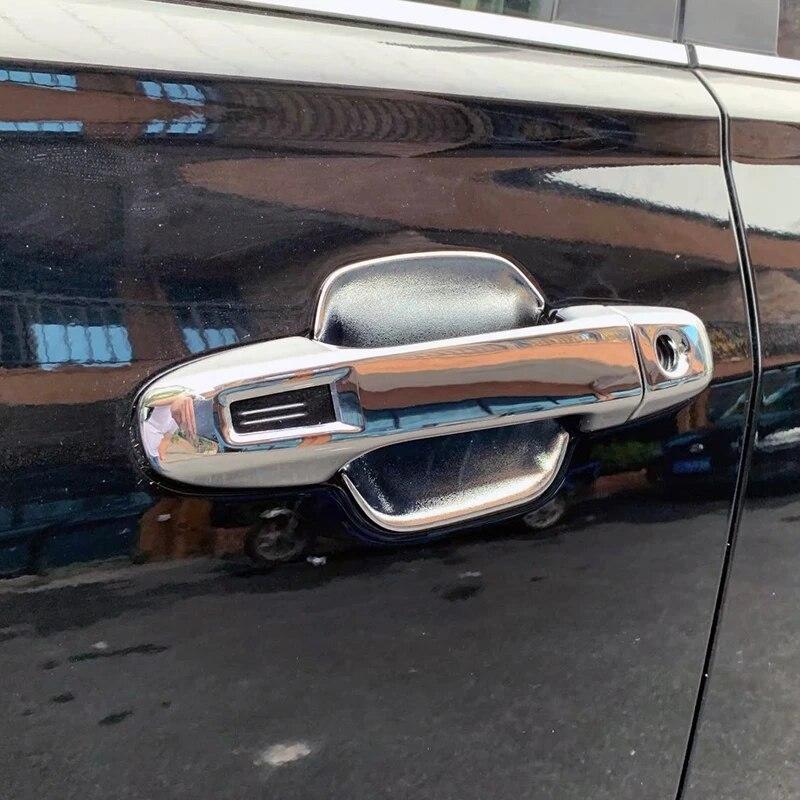 Новый ABS хромированная дверная ручка крышка автомобиля дверная чаша для Subaru Forester SK дверная чаша наклейки украшения 12 шт.