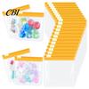Travel Pill Bag Slide Lock Medicine Bags, Reusable EVA Pouch, Waterproof Portable Pills Small Items Storage Bag, for And Daily Use Translucent Case